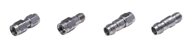 新製品情報、1.85ｍｍ Ｖコネクタ - 2.92mm Kコネクタの変換コネクタ4種をラインナップしました。