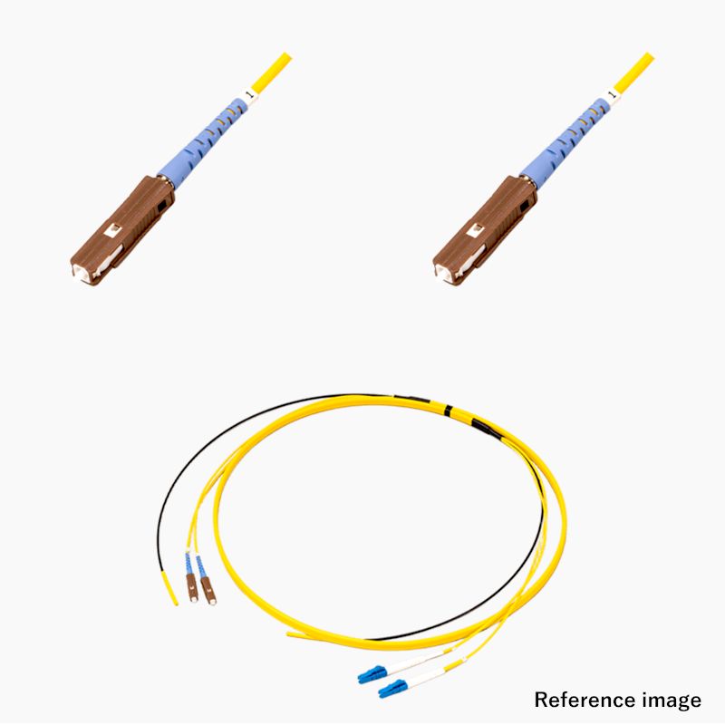 平型(V溝付) 2芯 マルチOM5 MU-MU