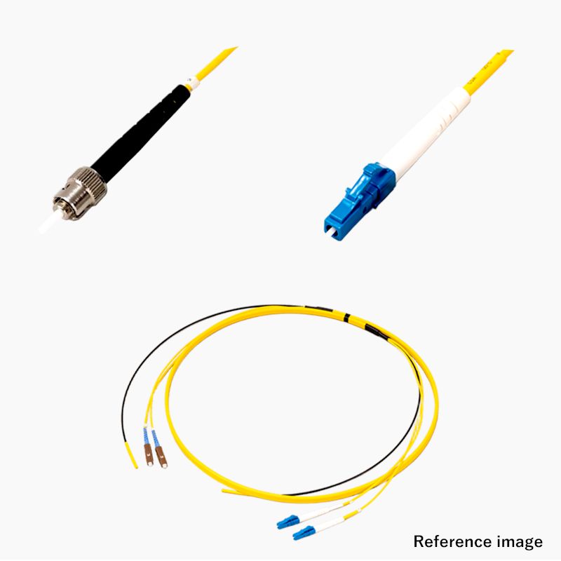 平型(V溝付) 2芯 マルチOM5 ST-LC