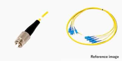 コード集合型 4芯 FCコネクタ付き光ファイバーケーブル