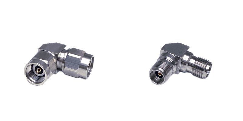 新製品情報、2.92mm KコネクタのL曲がりアダプター2種をラインナップしました。