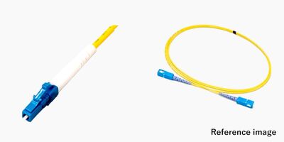 単芯（1芯） LCコネクタ付き光ファイバーケーブル