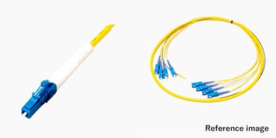 コード集合型 4芯 LCコネクタ付き光ファイバーケーブル