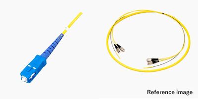 コード集合型 2芯 SCコネクタ付き光ファイバーケーブル