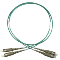 2心 OM3/OM4 マルチモード10G 両端SC　光ファイバーケーブル