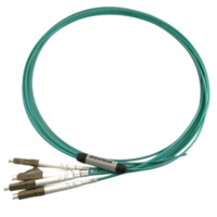 4心 OM/OM4 マルチモード10G 片端LC　光ファイバーケーブル