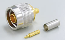 Gold-plated Special N-type Plug photo
