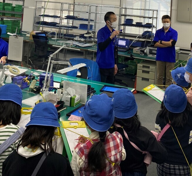 三園小学校「町探検」をお手伝い｜同軸コネクタ・ケーブル加工ならトーコネ